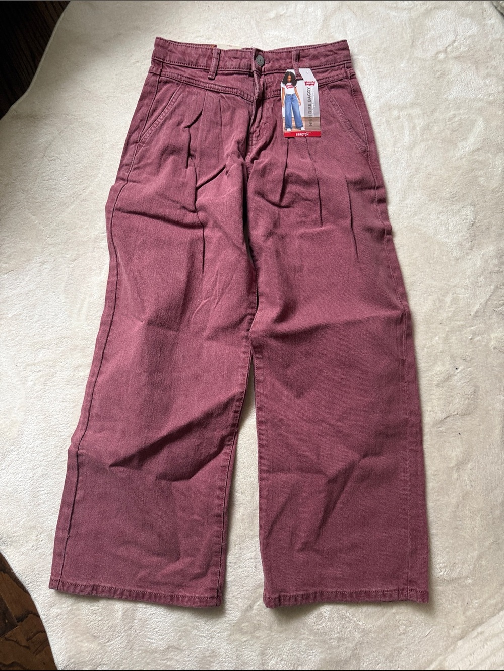Levi's Kids Wide Leg Jeans - Dusty Rose